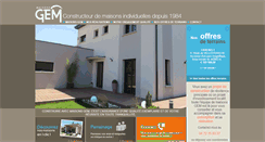 Desktop Screenshot of maisonsgem.fr